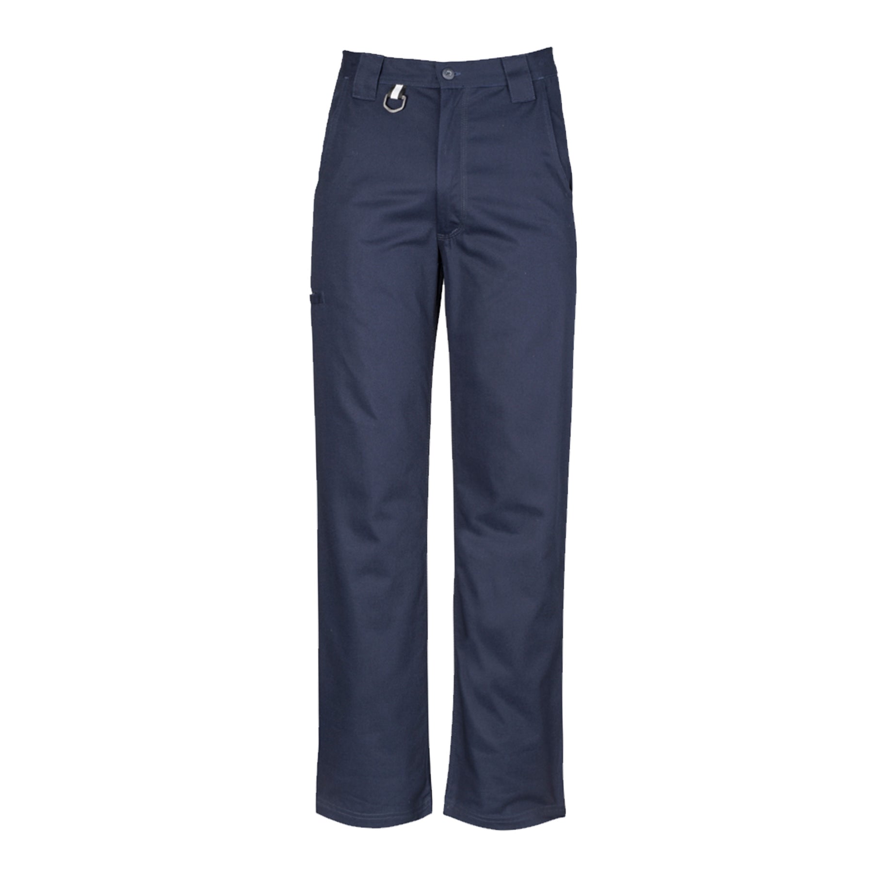 plain utility pant in navy
