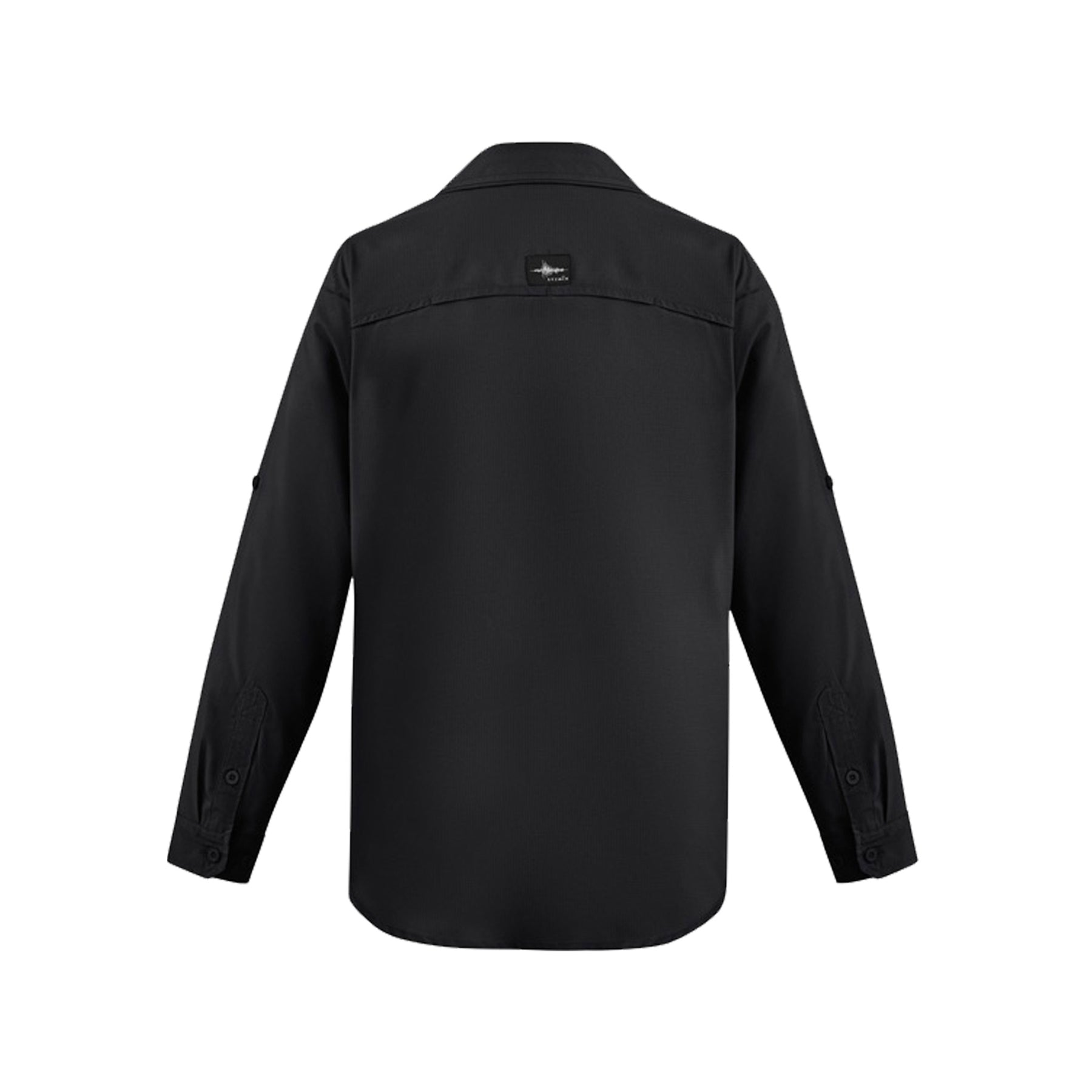 syzmik outdoor long sleeve shirt in black