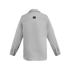 syzmik outdoor long sleeve shirt in stone