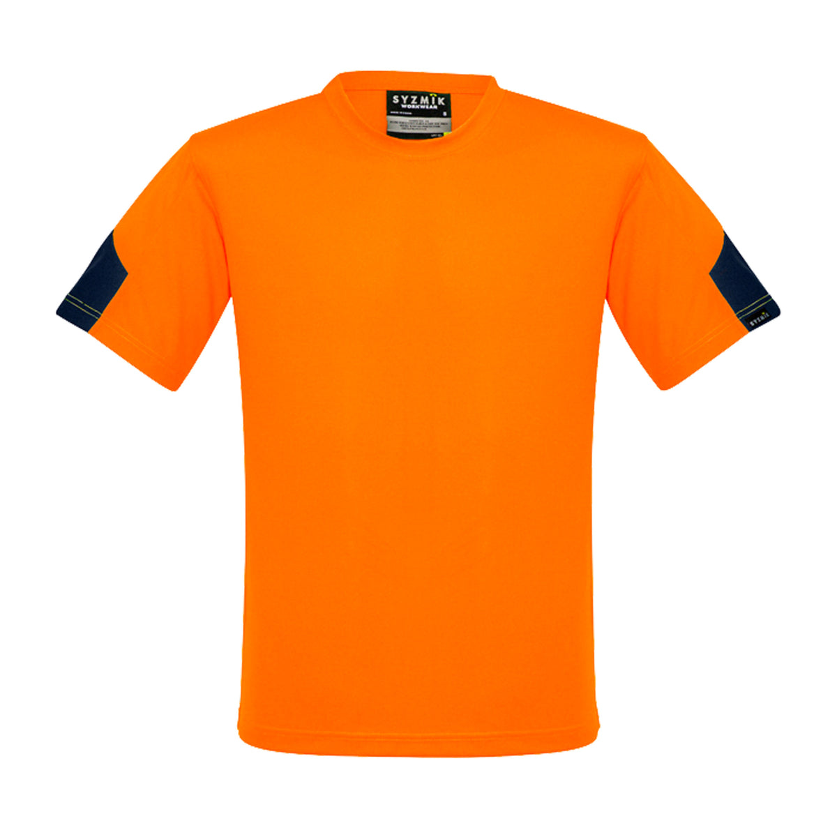 hi vis squad t shirt in orange