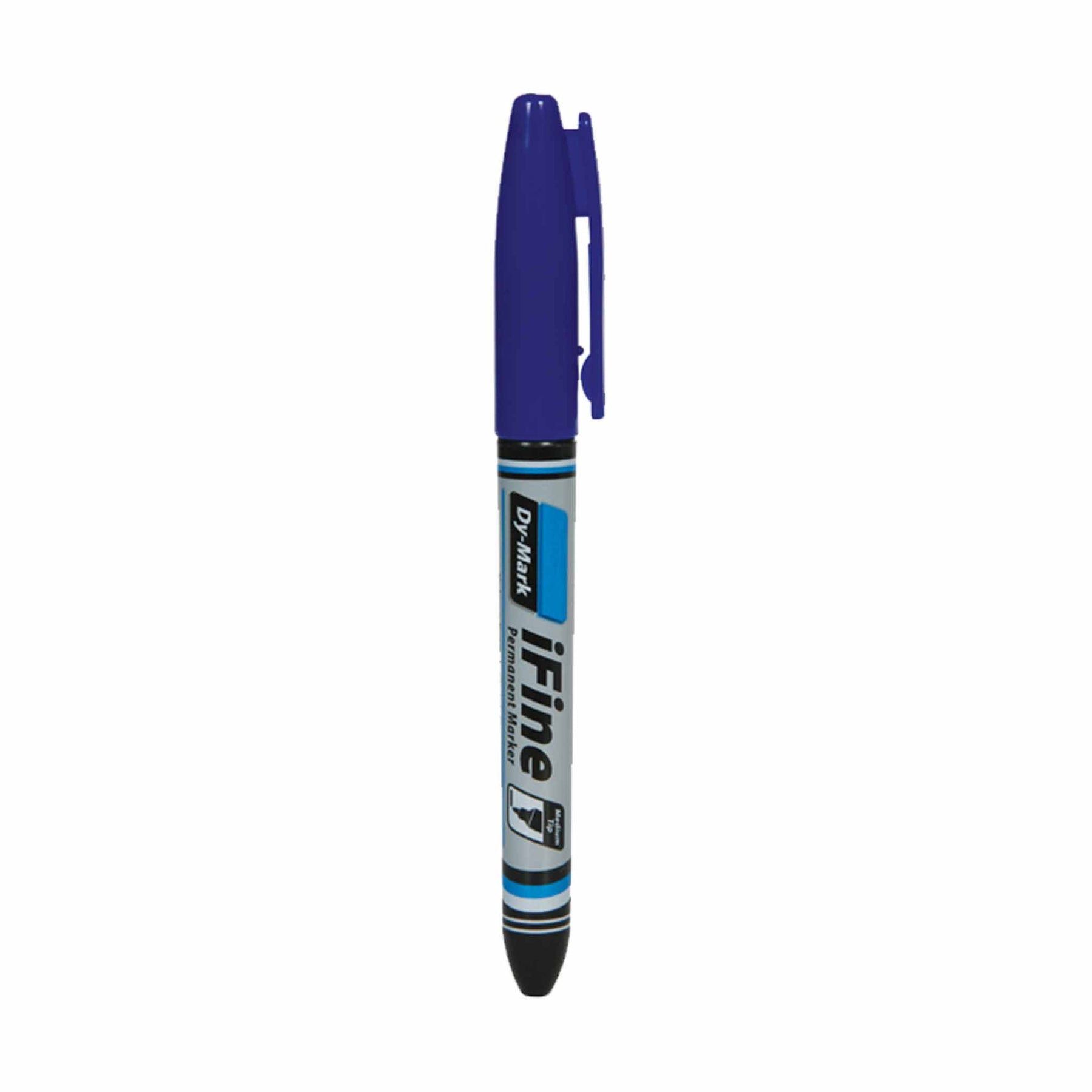 blue dymark ink marker