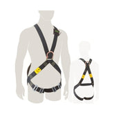 basic vest style welders harness