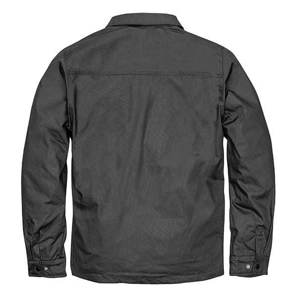 back of black elwd utility jacket