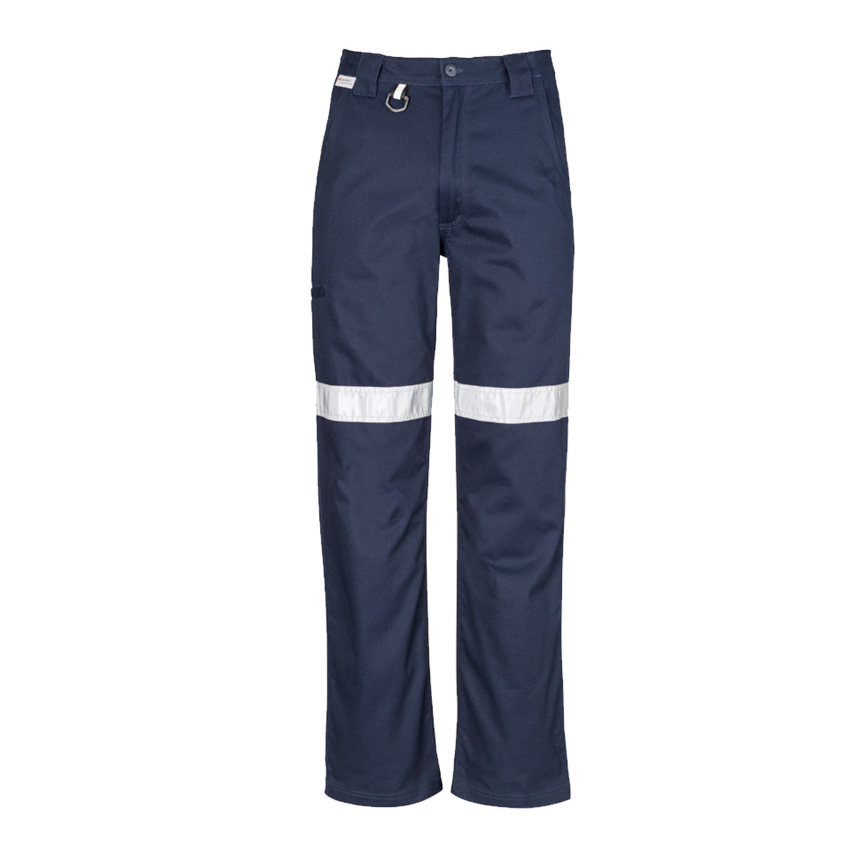 mens taped utility pant in navy